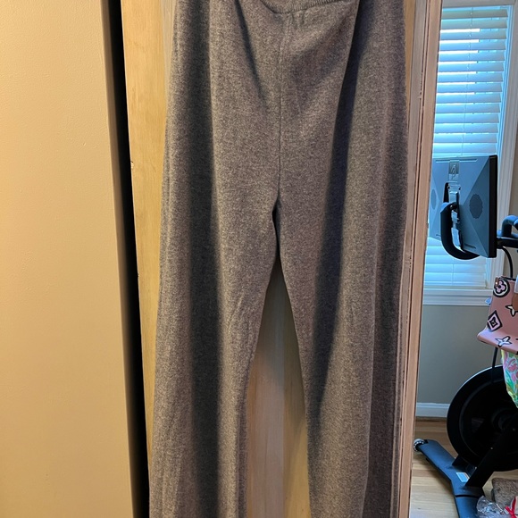 NWT Sofia Cashmere wide leg Lounge trousers / Grey XL - Picture 11 of 13